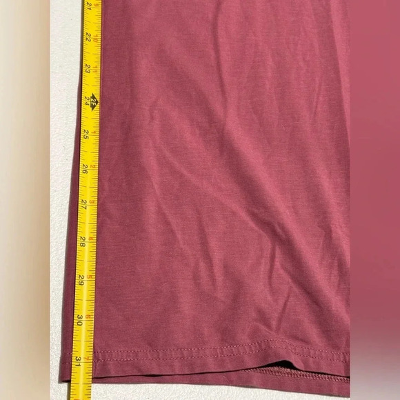 Athleta Size LT Tawny Rose Willow Drawstring Jumpsuit Athleisure Casual Comfort - Picture 5 of 5